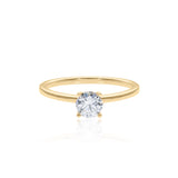Round Solitaire Ring