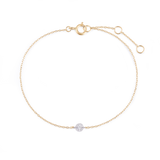 Isago Gelang Wanita Floating Round Diamond Bracelet