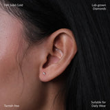 BFF Round Diamond Studs