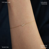 Bezel Wave Bracelet