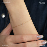 Dog Bone Diamond Bracelet