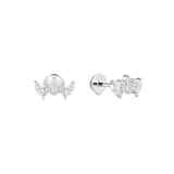 Crowned Diamond Stud