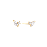Marquise and Round Studs