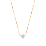 Round Cluster Diamond Necklace