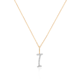 Diamond Letter Pendant