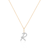 Diamond Letter Pendant