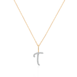 Diamond Letter Pendant