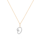 Diamond Letter Pendant