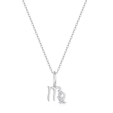Liontin Berlian Virgo