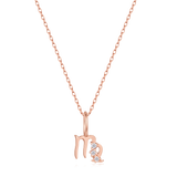 Liontin Berlian Virgo
