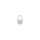 Butterfly Huggie Charm