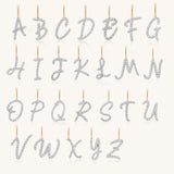 Diamond Letter Pendant