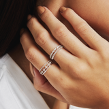 Marquise and Round Band