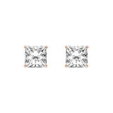 Princess Solitaire Studs