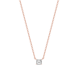 Princess Solitaire Necklace