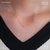 Quartet Link Diamond Necklace