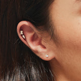Teardrop Cluster Studs