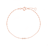 Dog Bone Diamond Bracelet