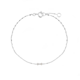 Dog Bone Diamond Bracelet