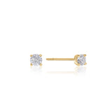 Round 4-Prongs Diamond Studs