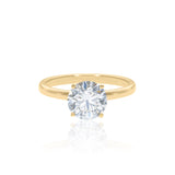 Round Solitaire Ring