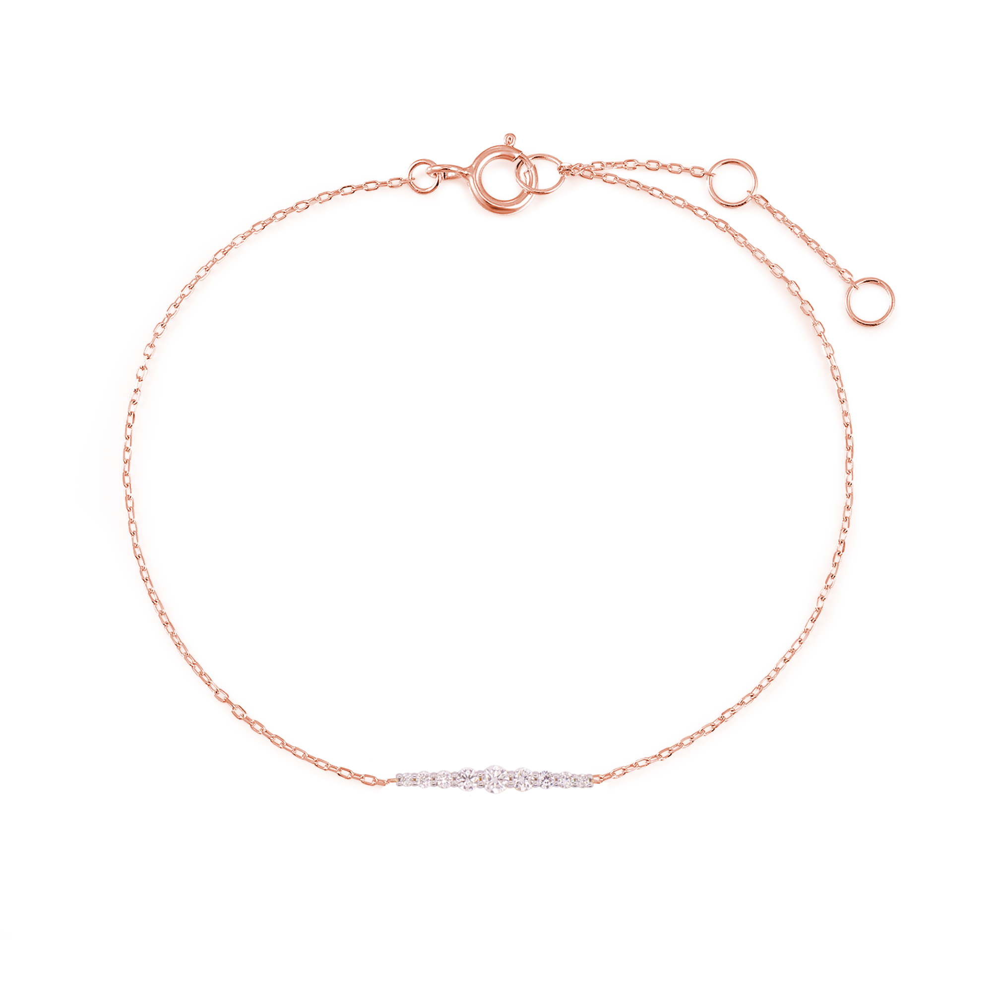 Isago Gelang Wanita Graduating Diamond Bracelet