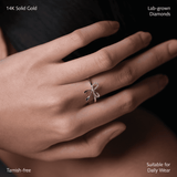 Ribbon Twist Ring