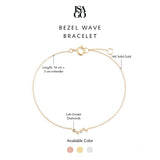 Bezel Wave Bracelet