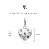Confeti Love Pendant
