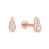 Teardrop Cluster Studs