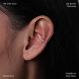 Diamond Pavé Earcuff