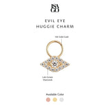 Evil Eye Huggie Charm