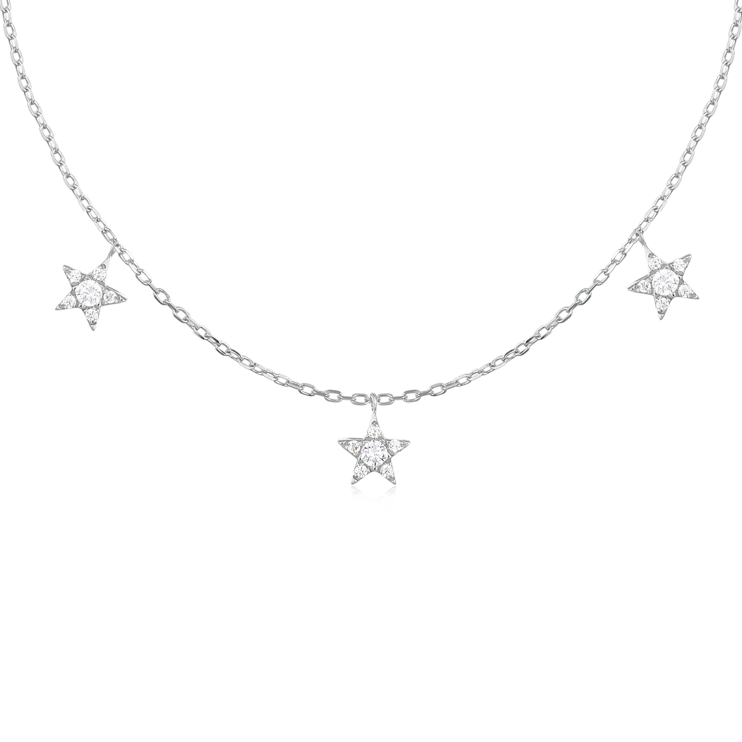Floating Star Necklace