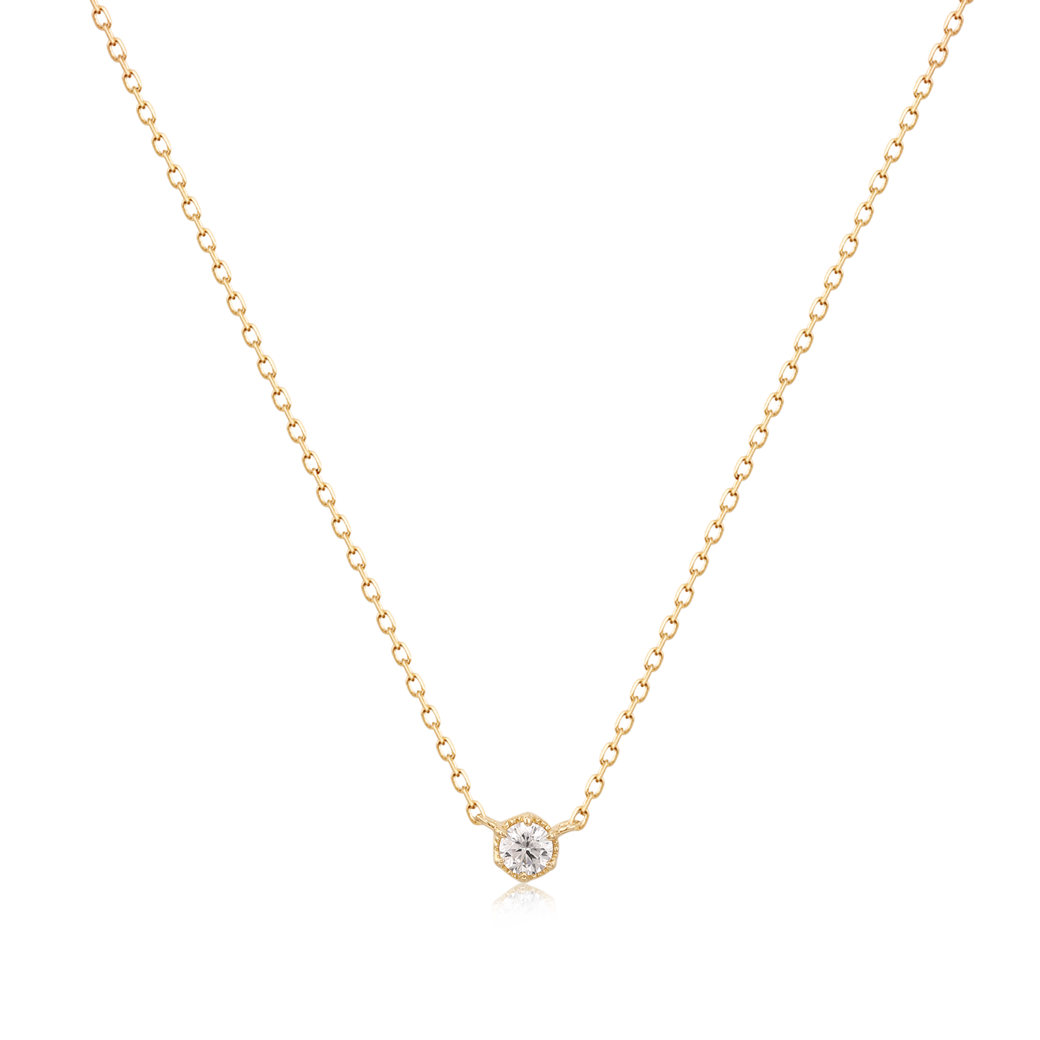 Perennial Round Diamond Necklace