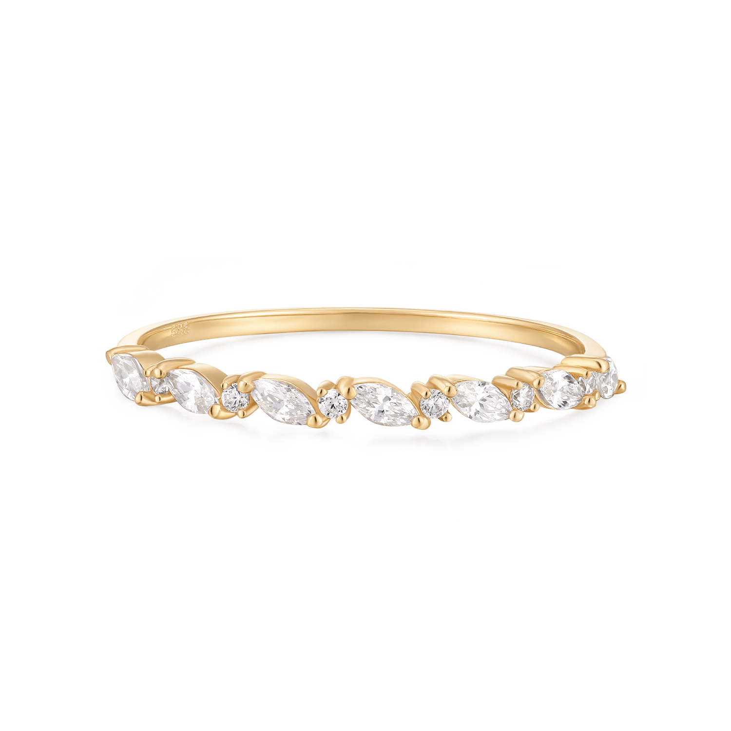 Marquise Oblique Ring