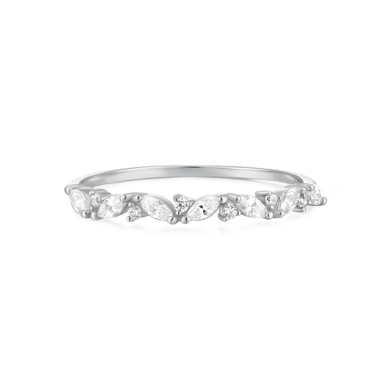 Marquise and Round Band