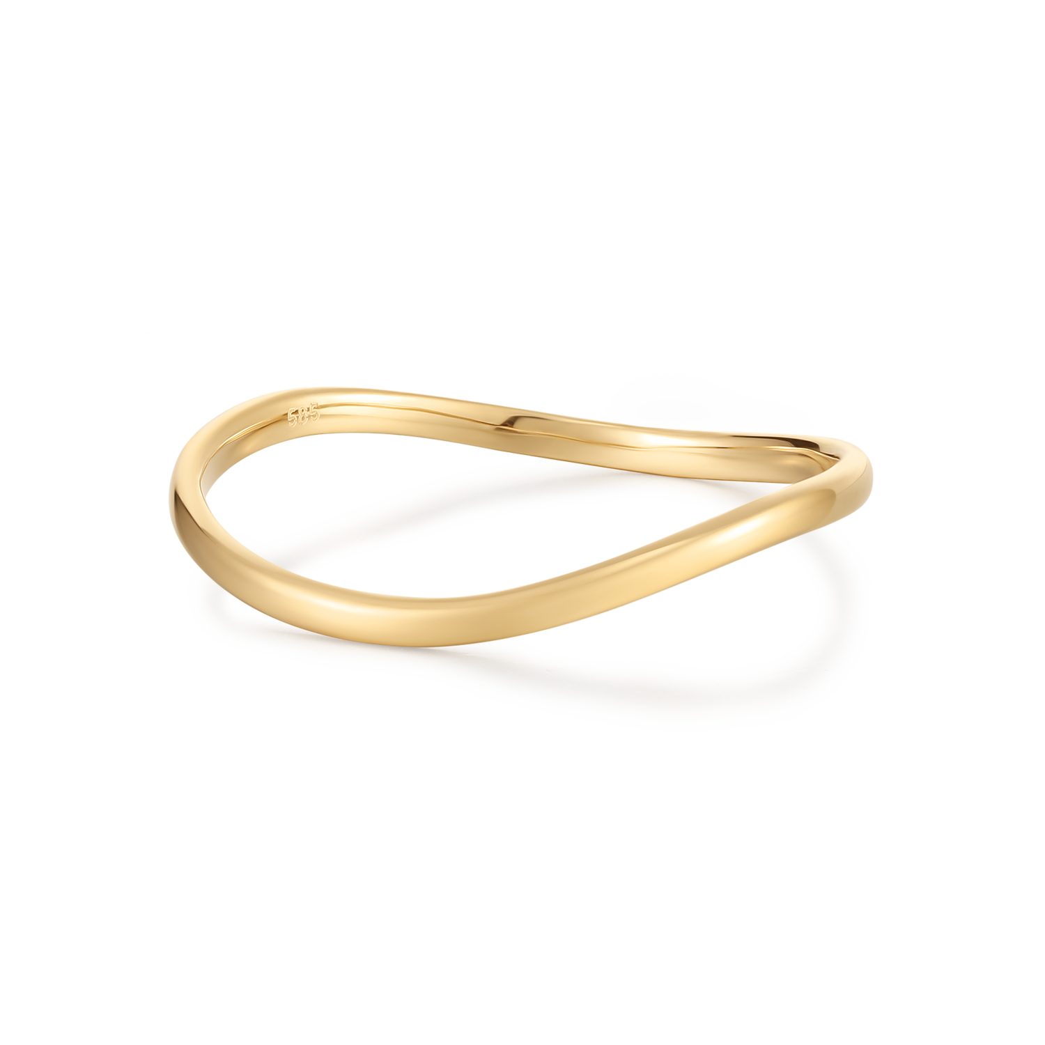 Wave Gold Ring