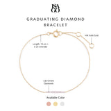 Graduating Diamond Bracelet