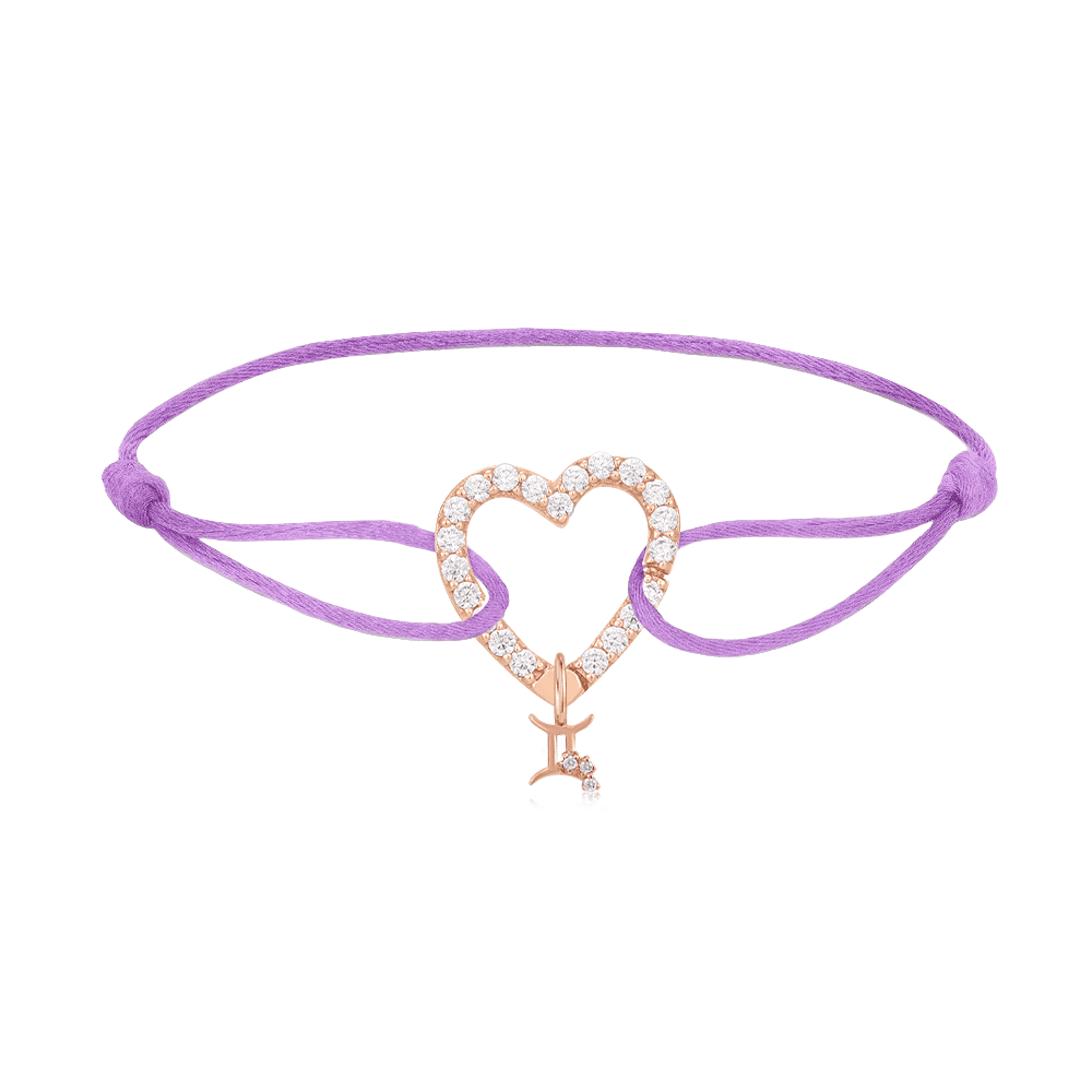 NEW Special Bundle Heart Pave Link Bracelet + Horoscope Pendant