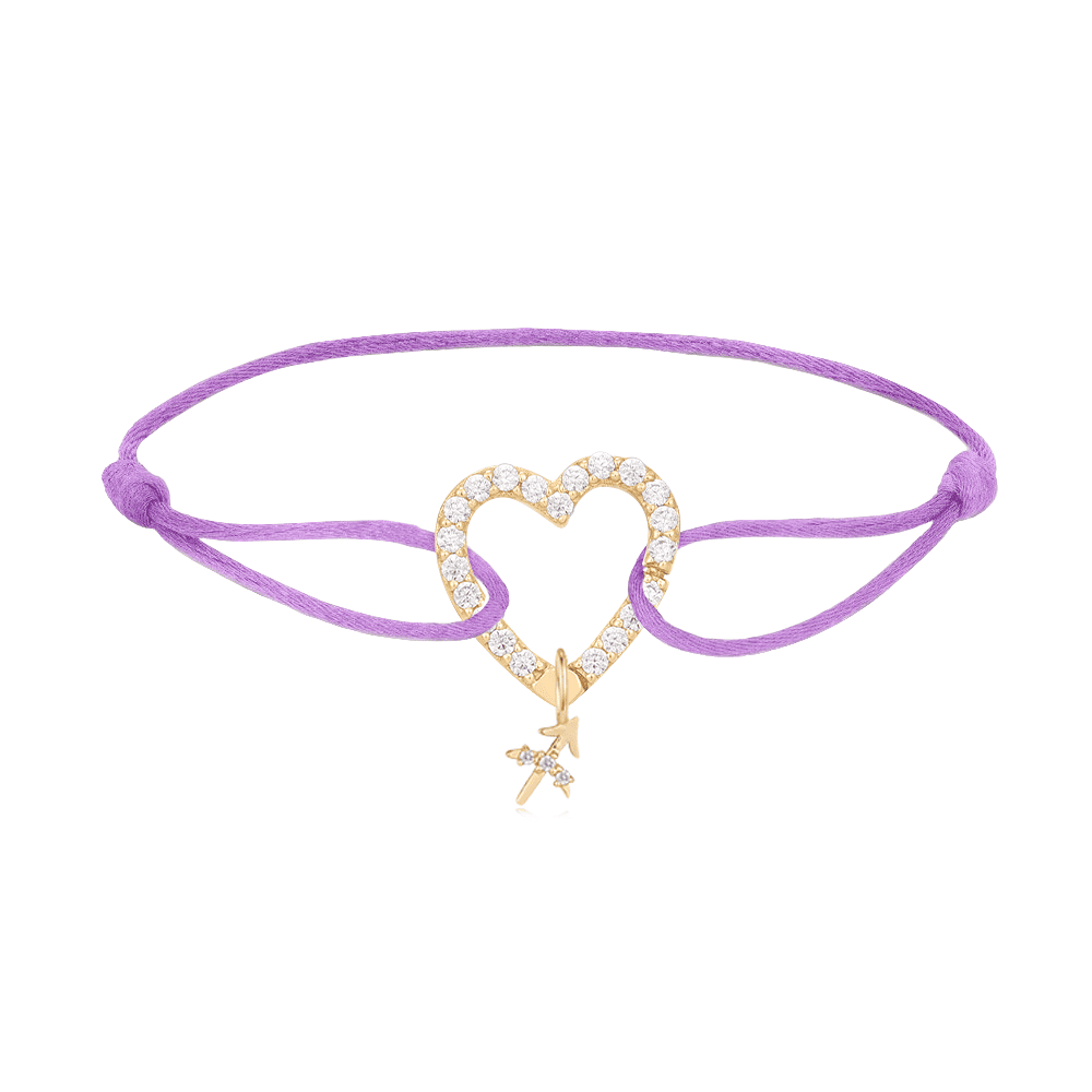 NEW Special Bundle Heart Pave Link Bracelet + Horoscope Pendant