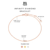 Infinity Diamond Bracelet