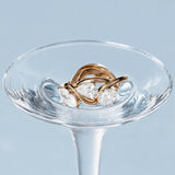 ISAGO Cincin Wanita Marquise Infini  Solitaire Lab Diamond Ring 14K Gold