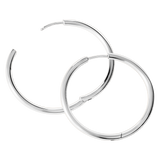 Isago Studio Anting Wanita Ever Metal Medium Hoop Earrings