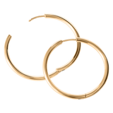 Isago Studio Anting Wanita Ever Metal Medium Hoop Earrings