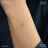 Pave Bow Bracelet