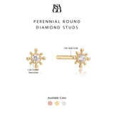 Perennial Round Diamond Studs