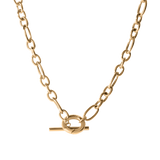 Isago Studio Kalung Wanita Ever Metal Rhythm Chain Necklace