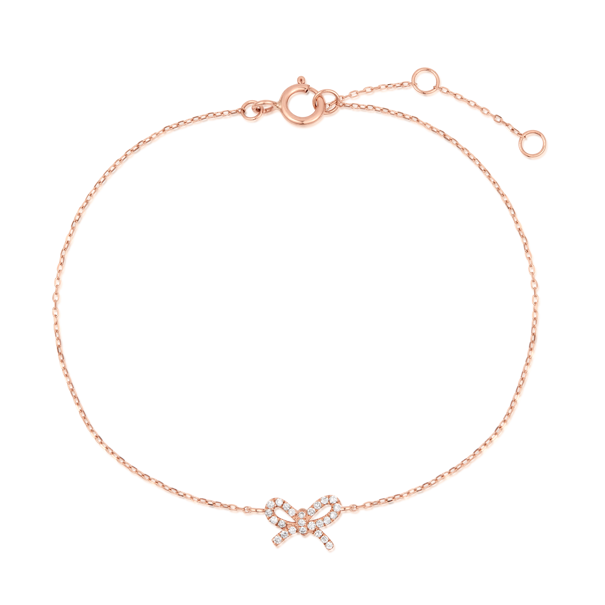 Pave Bow Bracelet