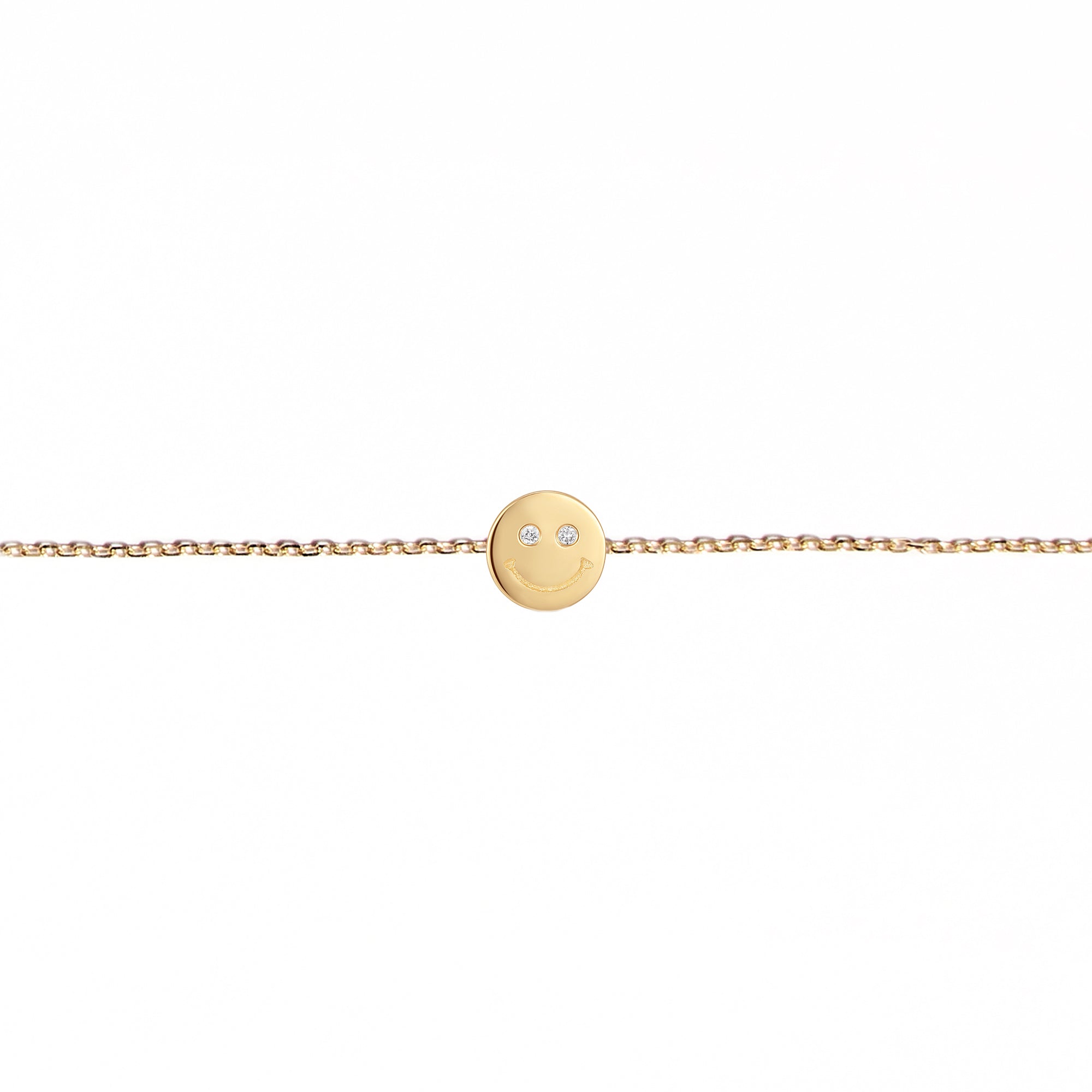 Permanent Bracelet With Slider Yellow Gold