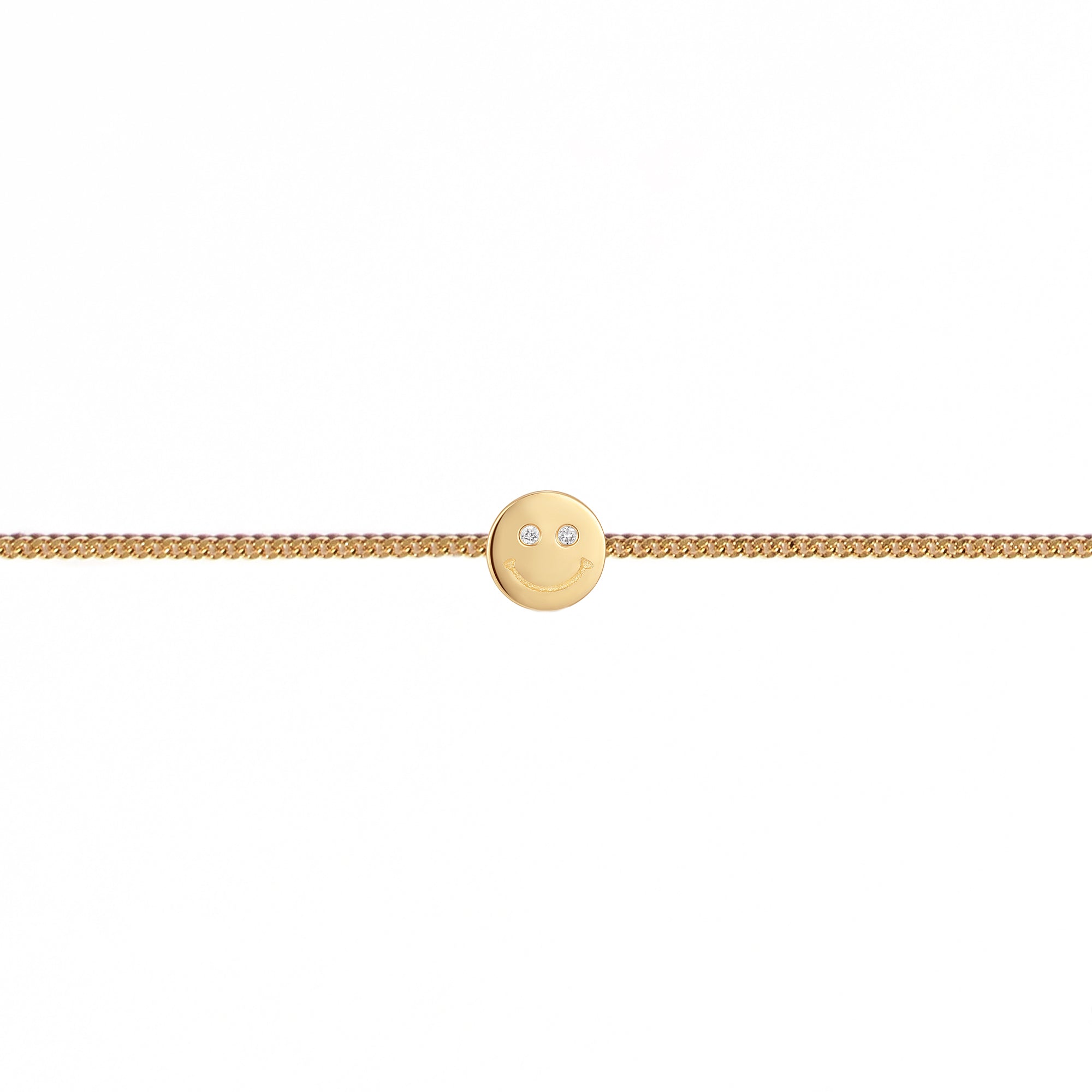 Permanent Bracelet With Slider Yellow Gold